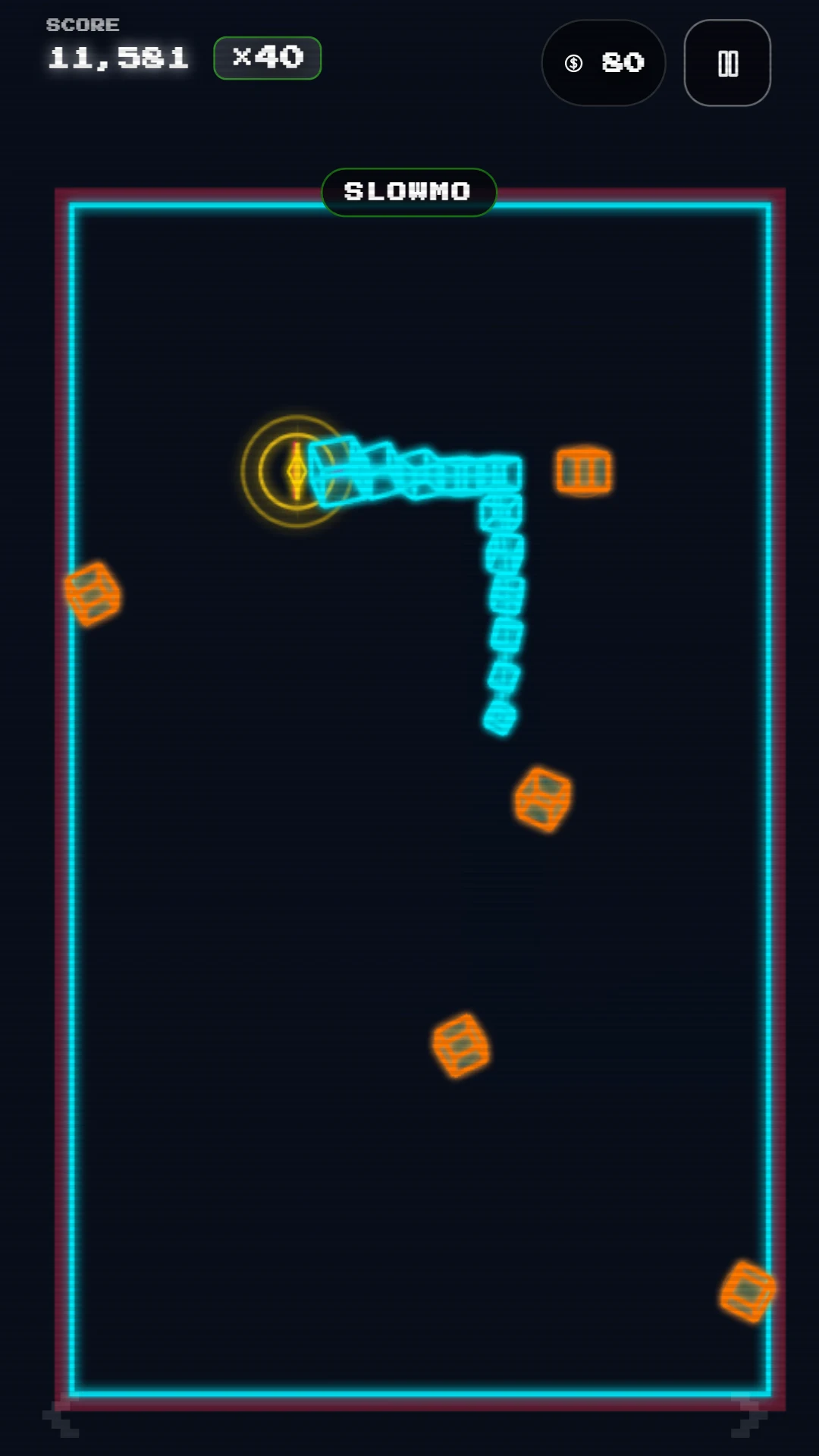 Neon Snake 3D: Offline Snake screenshot