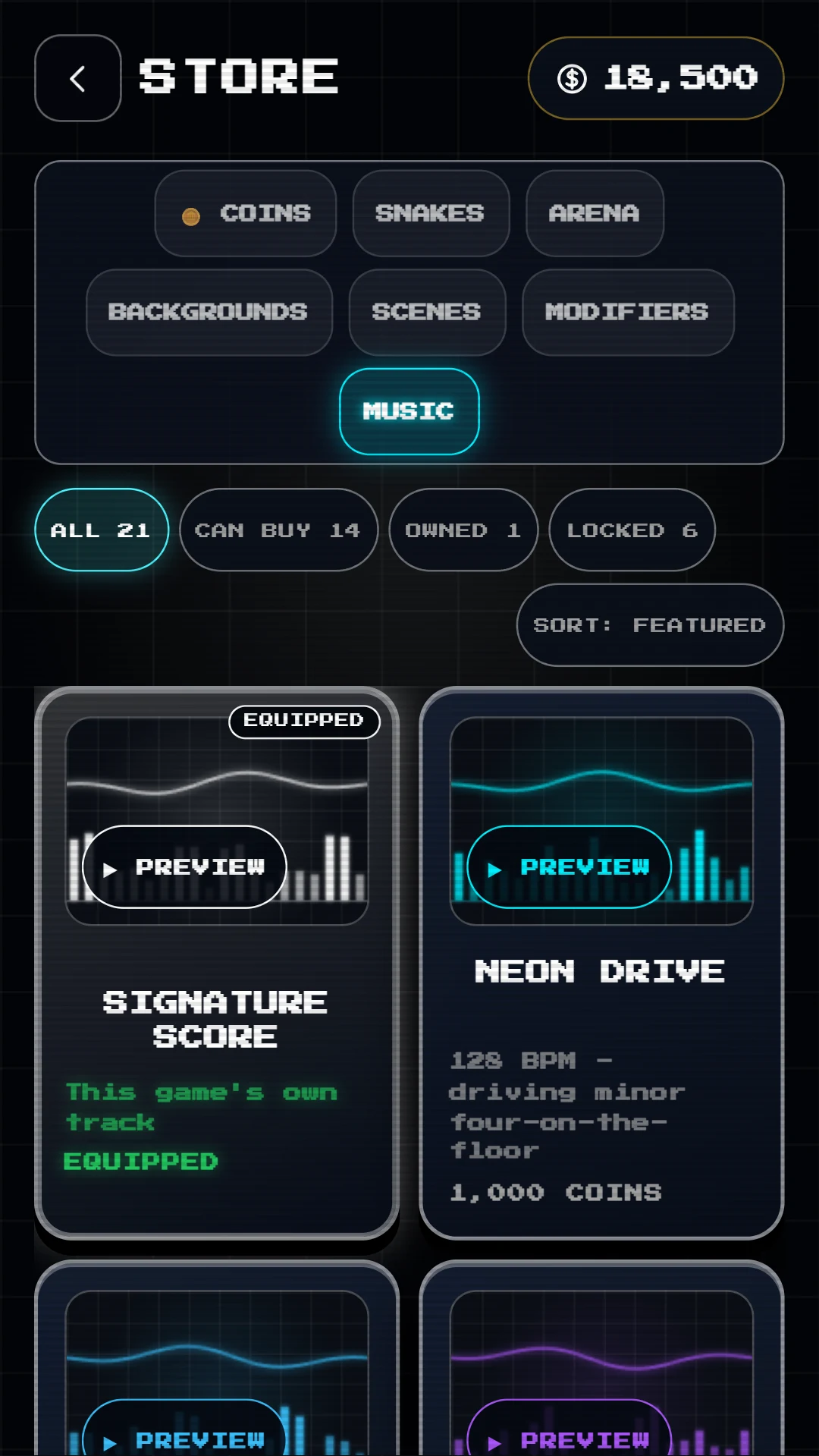 Neon Snake 3D: Offline Snake screenshot
